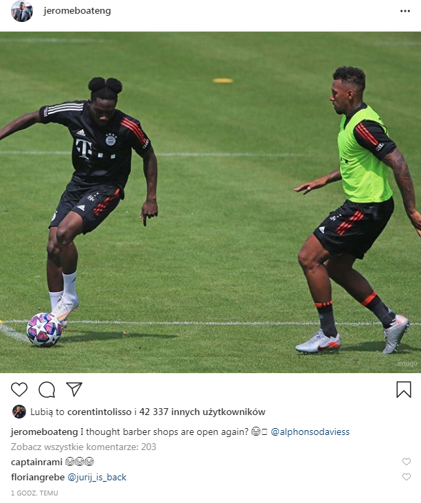 Alphonso Davies i jego fryzura NA MYSZKĘ MIKI :D